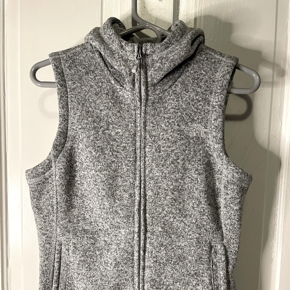Hooded The North Face vest